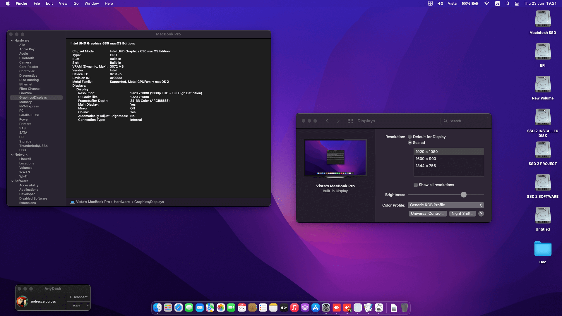 Acer Nitro 5 AN515 54 59CA [CoffeeLake   Intel UHD 630 + I2C]   OpenCore 3